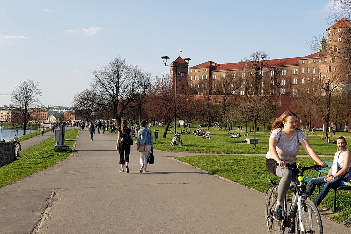 Krakau an der Weichsel